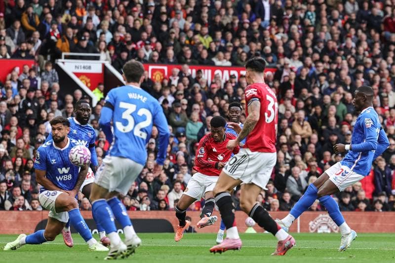 Football. Premier League. Manchester United - Sunderland. 04.10.2025