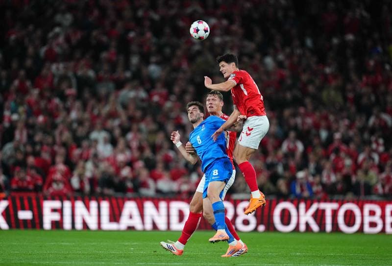 Football. World Cup Qualifiers. Denmark - Greece. 12.10.2025