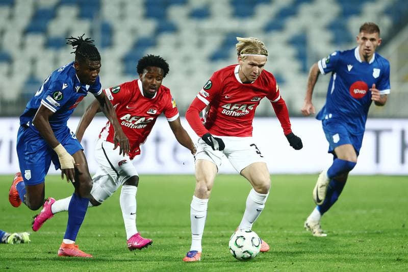 Football. UEFA Conference League. FC Drita - AZ Alkmaar. 11.12.2025