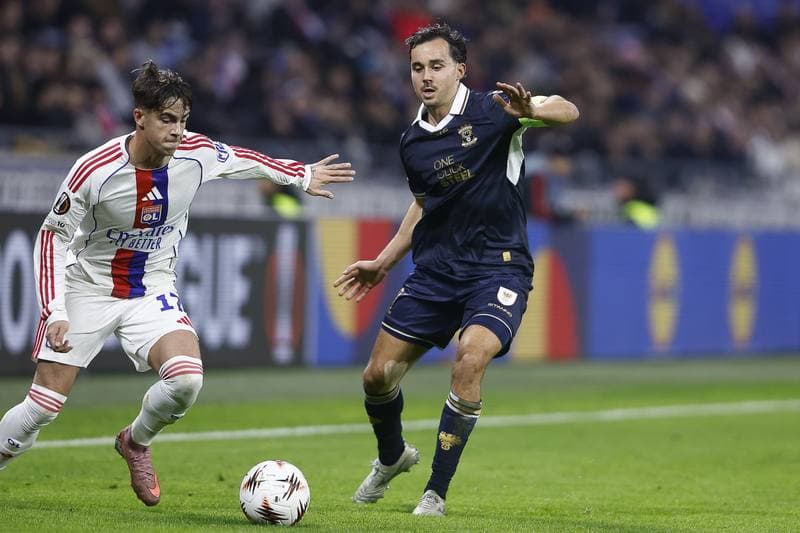 Football. UEFA Europa League. Olympique Lyon - Go Ahead Eagles. 17.11.2025