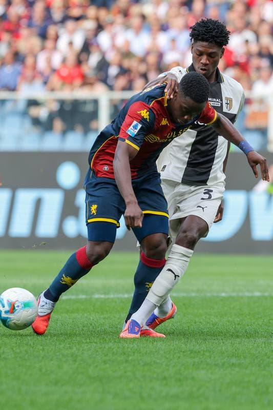 Football. Serie A. Genoa - Parma. 19.10.2025