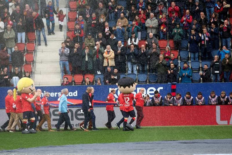 Football. CA Osasuna. Tribute. 12.04.2026