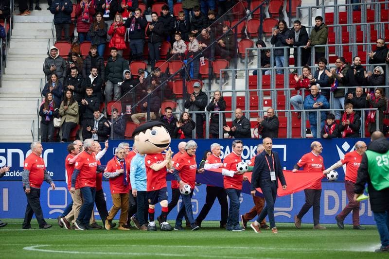 Football. CA Osasuna. Tribute. 12.04.2026