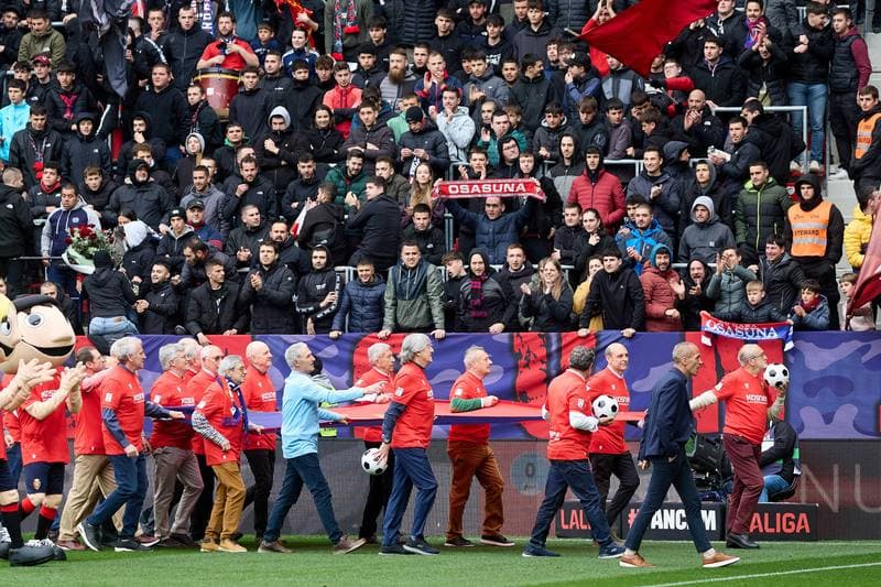 Football. CA Osasuna. Tribute. 12.04.2026