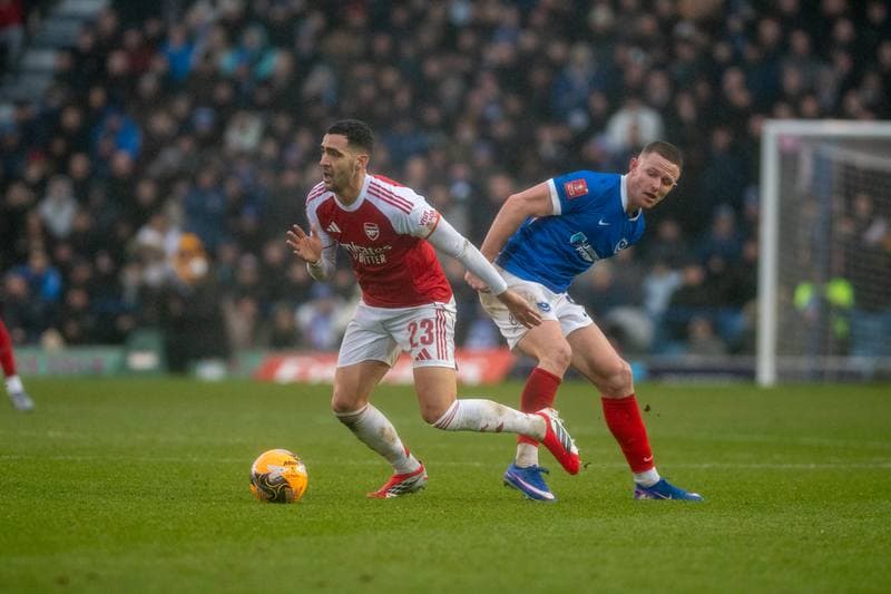Football. Emirates FA Cup. Portsmouth - Arsenal. 11.01.2026
