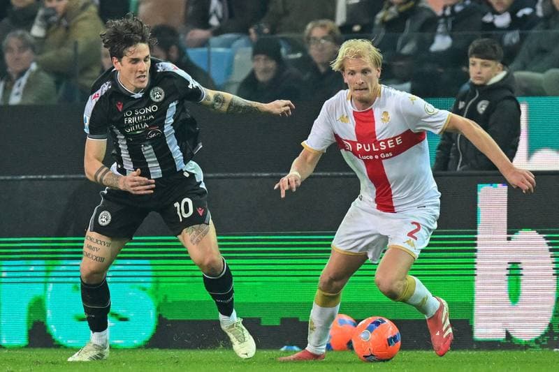 Football. Serie A. Udinese - Genoa. 08.12.2025