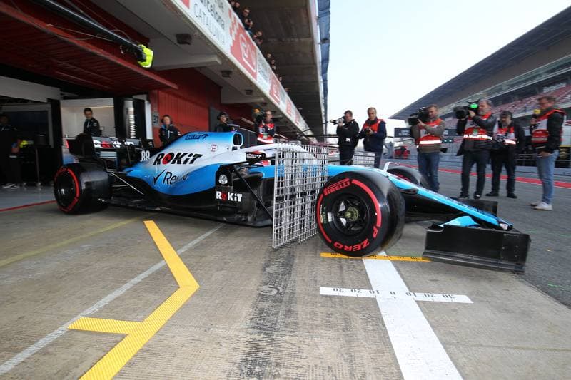 Formula 1. Winter Testing. Day 1. 18.02.2019
