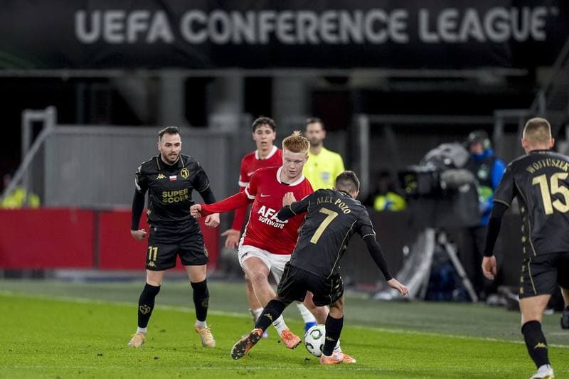 Football. UEFA Europa Conference League. AZ - Jagiellonia Bialystok. 18.12.2025