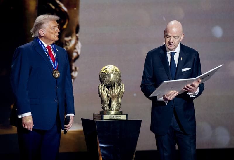 Football. FIFA. Press Conference. 14.12.2025