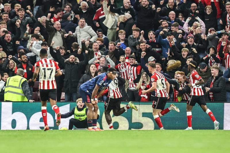 Football. Premier League. Sunderland - Arsenal. 08.11.2025