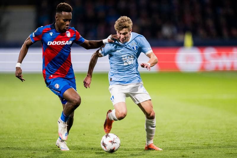 Football. UEFA Europa League. Viktoria Plzen - MalmA FF. 02.10.2025