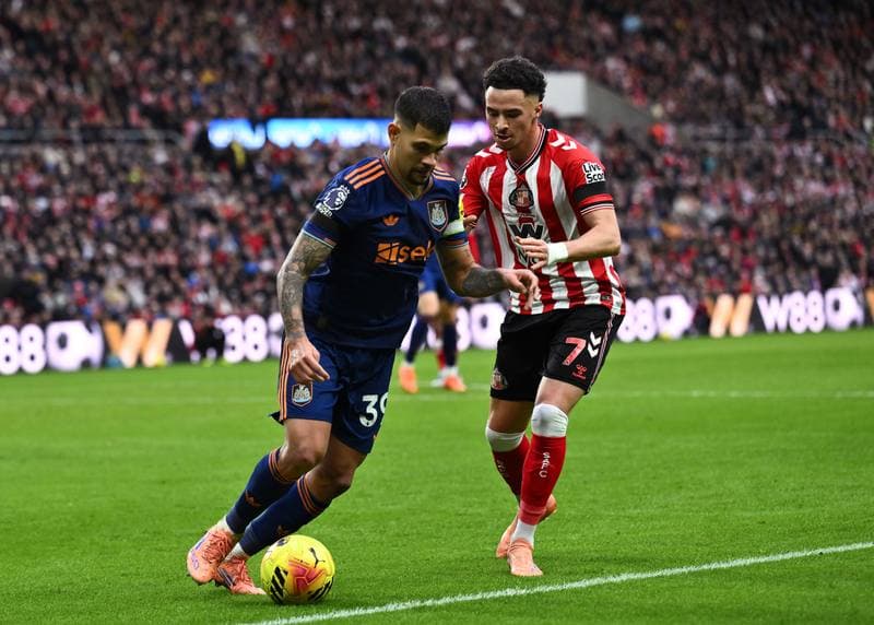 Football. Premier League. Sunderland - Newcastle United. 14.12.2025