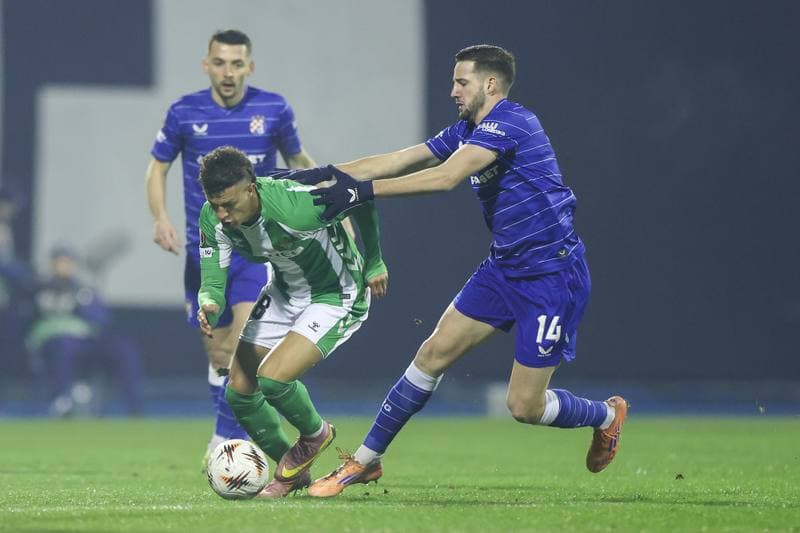 Football. UEFA Europa League. GNK Dinamo - Real Betis. 11.12.2025