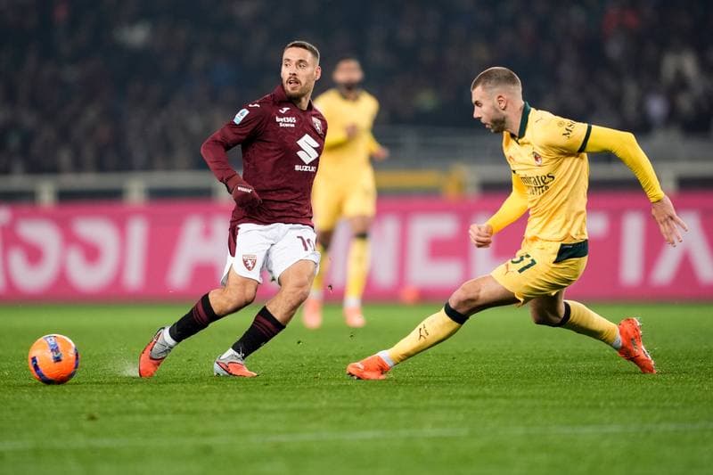 Football. Serie A. Torino - AC Milan. 08.12.2025
