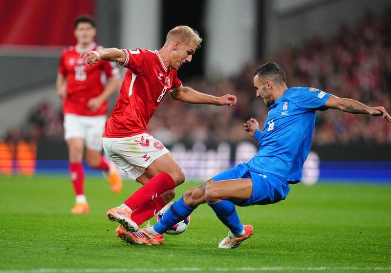 Football. World Cup Qualifiers. Denmark - Greece. 12.10.2025