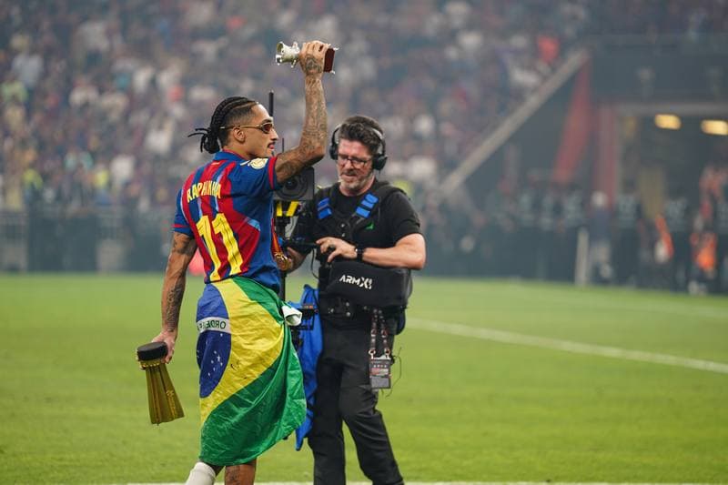 Football. Spanish Super Cup. Barcelona - Real Madrid. 11.01.2026