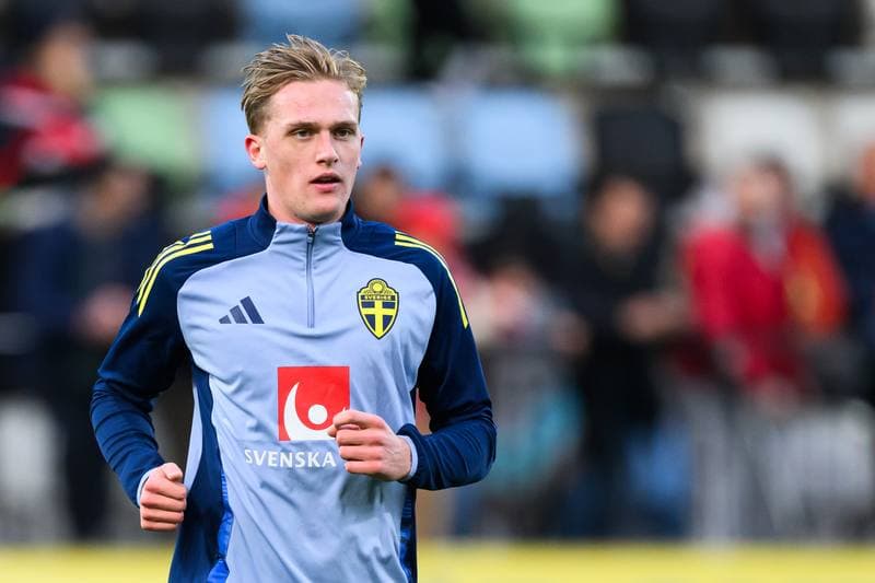 Football. UEFA Under-21 Qualifier. Sweden - Poland. 14.10.2025