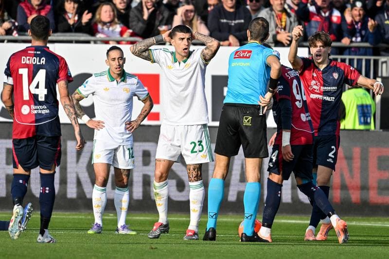 Football. Serie A. Cagliari Calcio - AS Roma. 07.12.2025