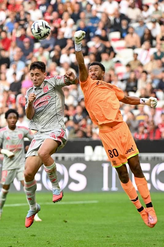 Football. Ligue 1 McDonald's. OGC Nice - Olympique Lyonnais. 18.10.2025