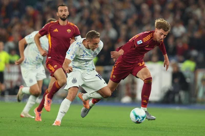 Football. Serie A. AS Roma - FC Internazionale. 18.10.2025