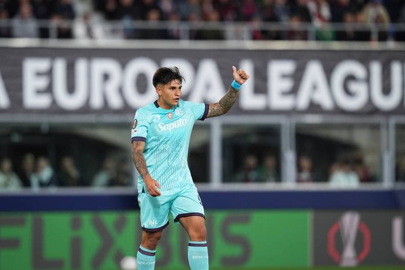 Football. UEFA Europa League. Bologna - Freiburg. 02.10.2025