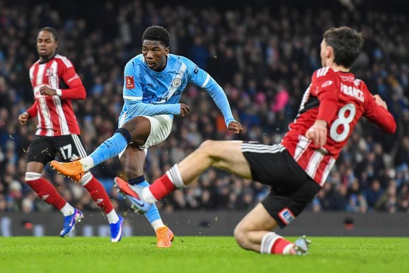 Football. Emirates FA Cup. Manchester City - Exeter City. 10.01.2026