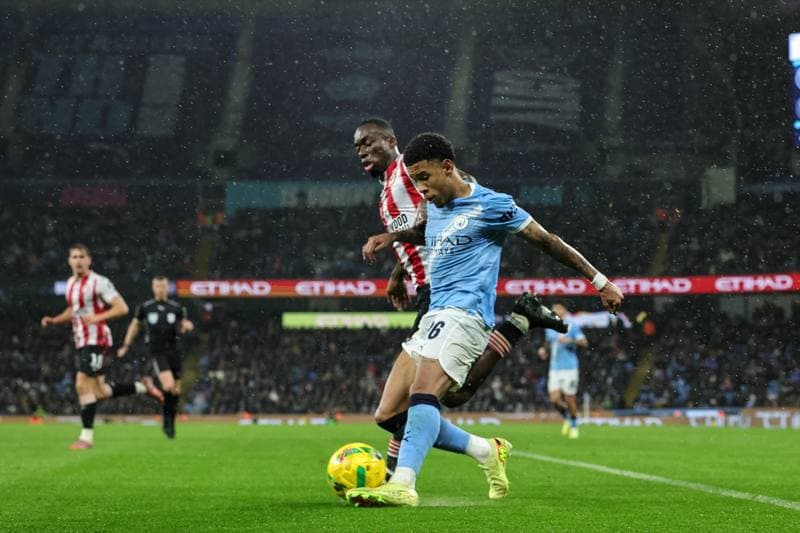 Football. Carabao Cup. Manchester City - Brentford. 17.12.2025