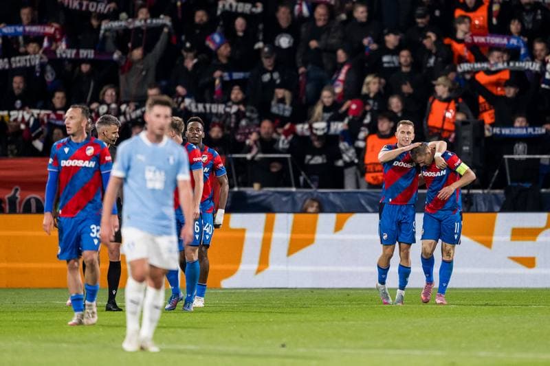 Football. UEFA Europa League. Viktoria Plzen - MalmA FF. 02.10.2025