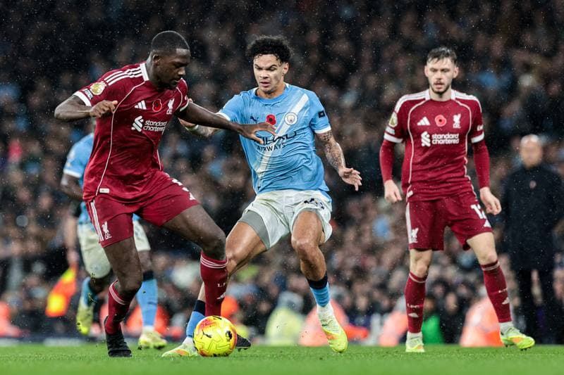 Football. Premier League. Manchester City - Liverpool. 09.11.2025