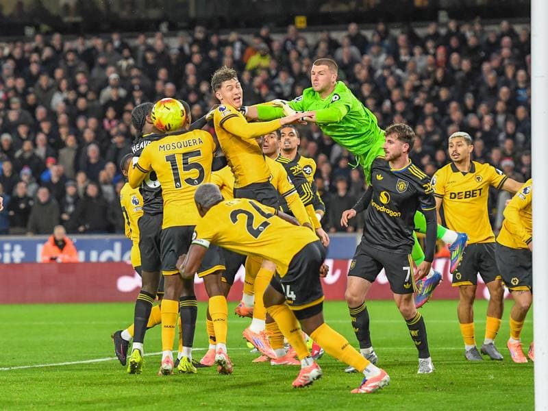 Football. Premier League. Wolverhampton Wanderers - Manchester United. 08.12.2025