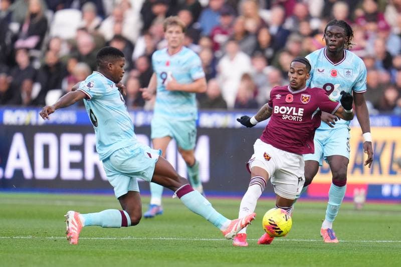 Football. Premier League. West Ham United - Burnley. 08.11.2025