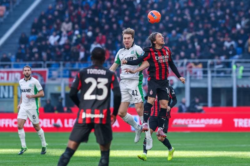 Football. Serie A. AC Milan - US Sassuolo. 14.12.2025