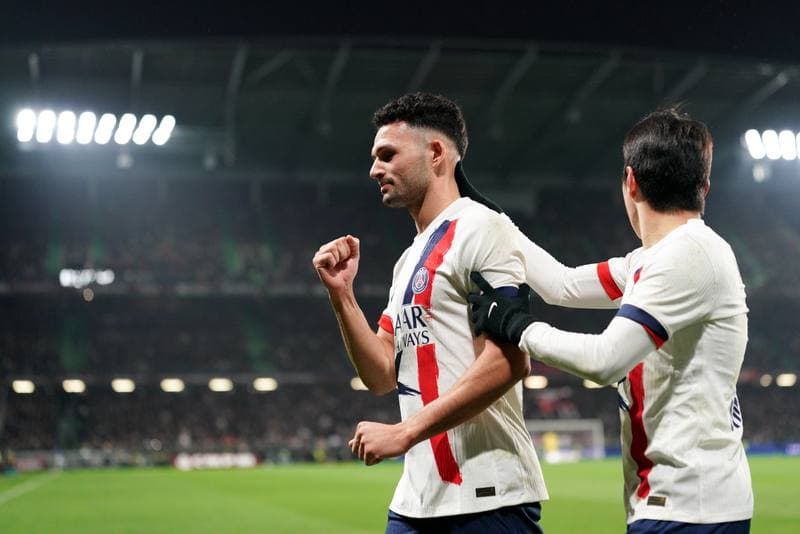 Football. Ligue 1. FC Metz - Paris Saint-Germain. 13.12.2025