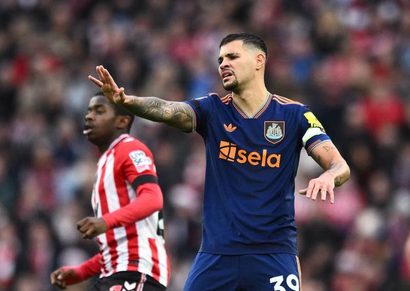 Football. Premier League. Sunderland - Newcastle United. 14.12.2025