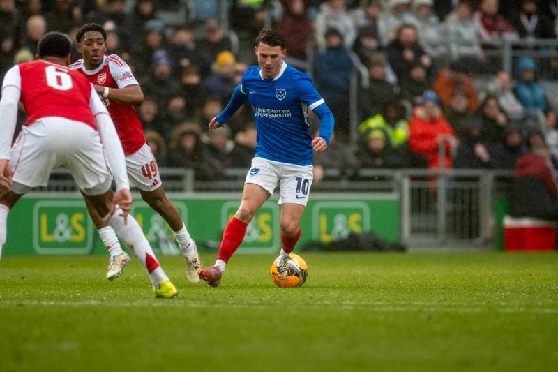 Football. Emirates FA Cup. Portsmouth - Arsenal. 11.01.2026