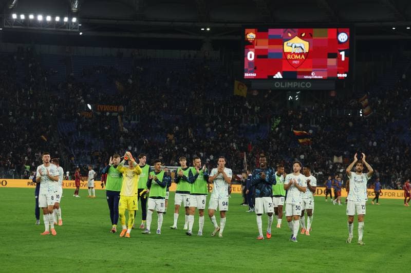 Football. Serie A. AS Roma - FC Internazionale. 18.10.2025