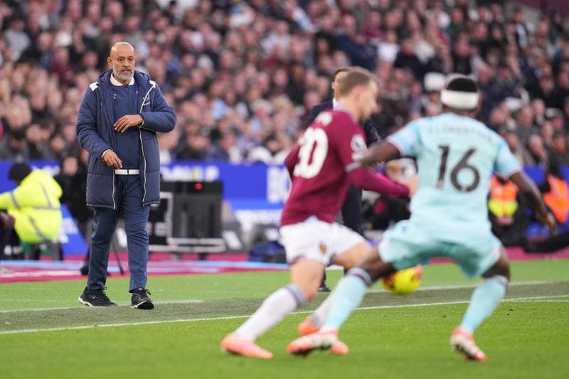 Football. Premier League. West Ham United - Burnley. 08.11.2025