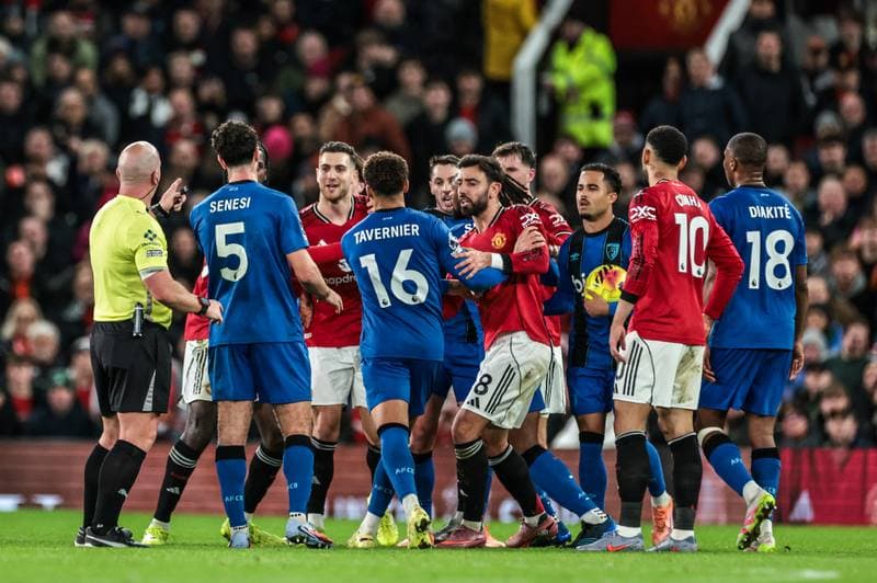 Football. Premier League. Manchester United - Bournemouth. 15.12.2025