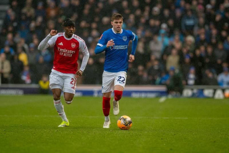 Football. Emirates FA Cup. Portsmouth - Arsenal. 11.01.2026