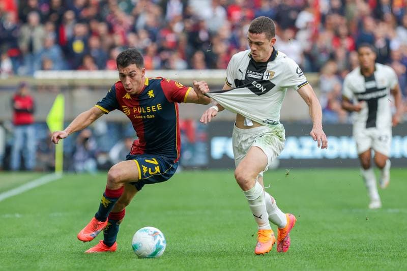 Football. Serie A. Genoa - Parma. 19.10.2025