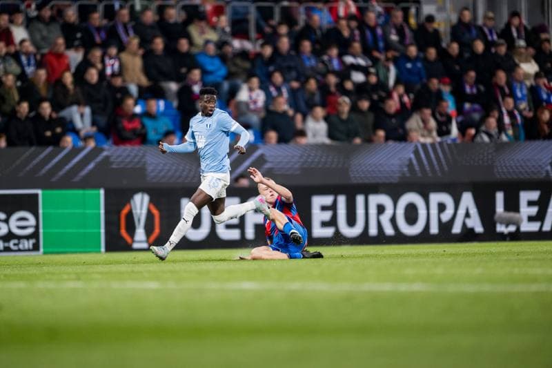 Football. UEFA Europa League. Viktoria Plzen - MalmA FF. 02.10.2025