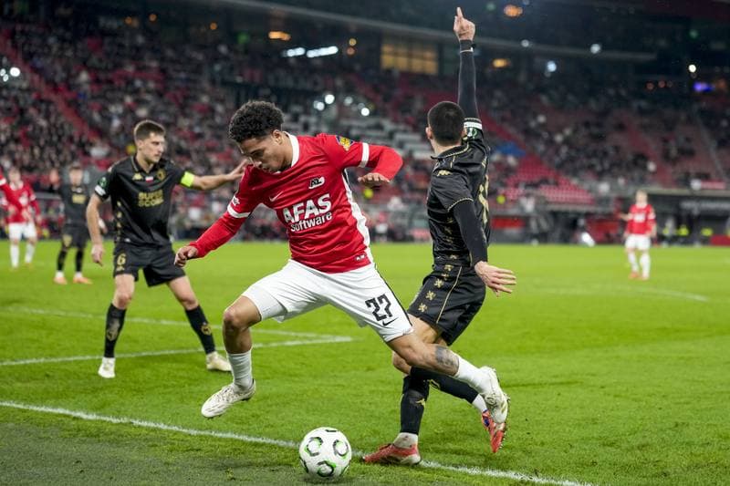 Football. UEFA Europa Conference League. AZ - Jagiellonia Bialystok. 18.12.2025