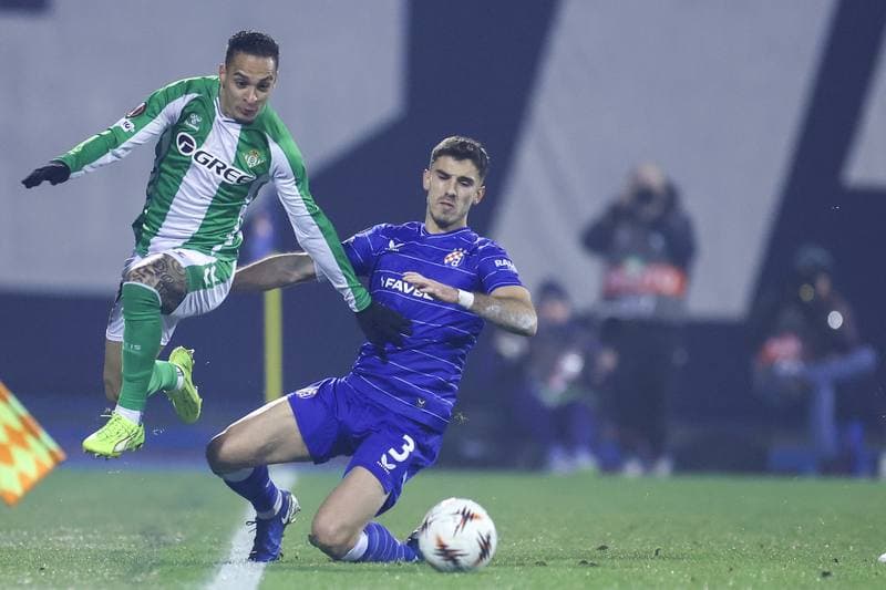 Football. UEFA Europa League. GNK Dinamo - Real Betis. 11.12.2025