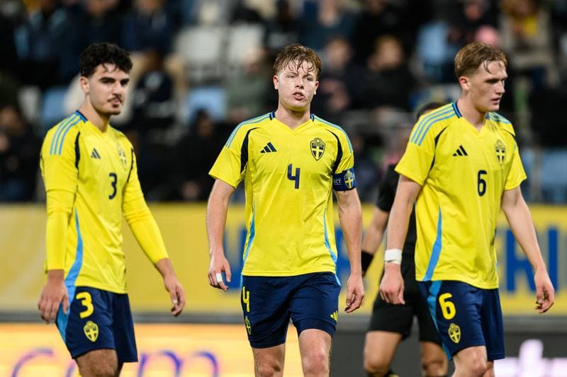 Football. UEFA Under-21 Qualifier. Sweden - Poland. 14.10.2025