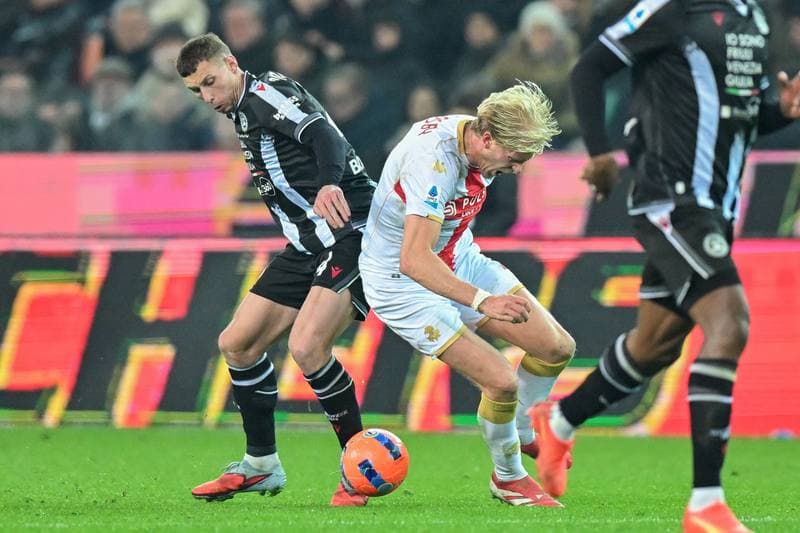 Football. Serie A. Udinese - Genoa. 08.12.2025