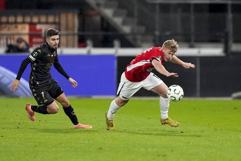 Football. UEFA Europa Conference League. AZ - Jagiellonia Bialystok. 18.12.2025