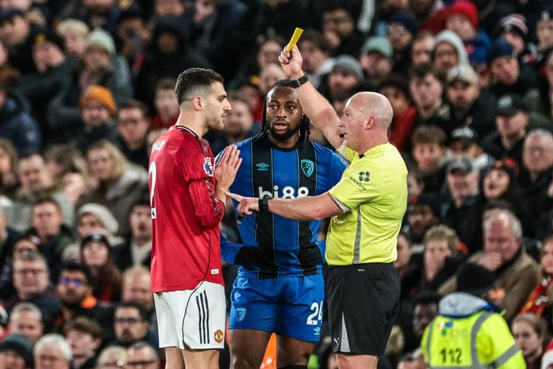 Football. Premier League. Manchester United - Bournemouth. 15.12.2025