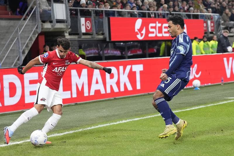 Football. Dutch KNVB Beker. AZ - Ajax. 14.01.2026