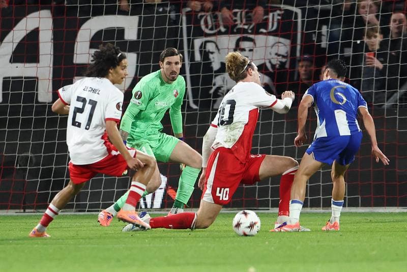 Football. UEFA Europa League. FC Utrecht - Porto. 06.11.2025