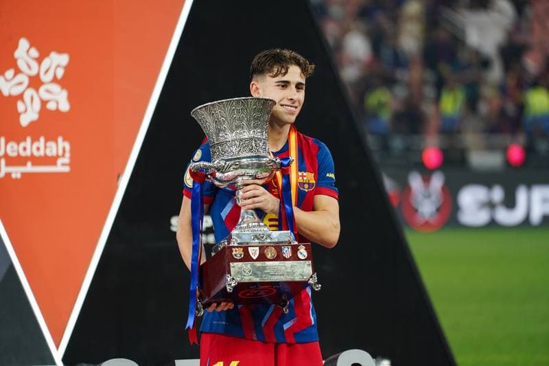 Football. Spanish Super Cup. Barcelona - Real Madrid. 11.01.2026